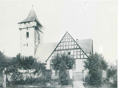 Ev. Kirche Wächtersbach, Ansicht von Süden